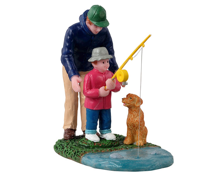 LEMAX His First Fishing Lesson #12038